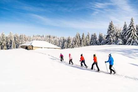 Ski dans le Jura 
