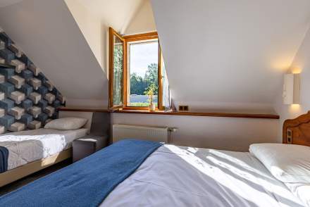 Chambres · Hotel Restaurant Haut-Jura, Foncine-le-Haut · Auberge de la Rivière 