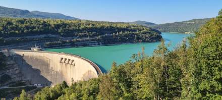 Lac de Vouglans - Barrage