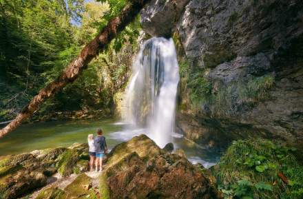 Cascade dans le Jura